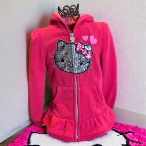 HELLO KITTY HOODIE girls size 5